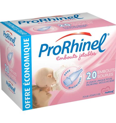 prorhinel embout mouche bebe bt 20 - Côté Bébé - Grande Pharmacie de la Gare