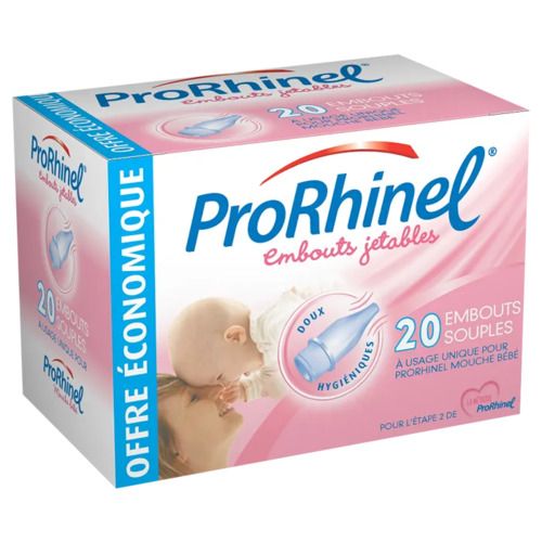 ProRhinel mouche bébé + 2 embouts jetables